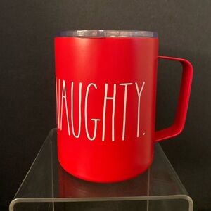 Rae Dunn Metal Naughty mug
